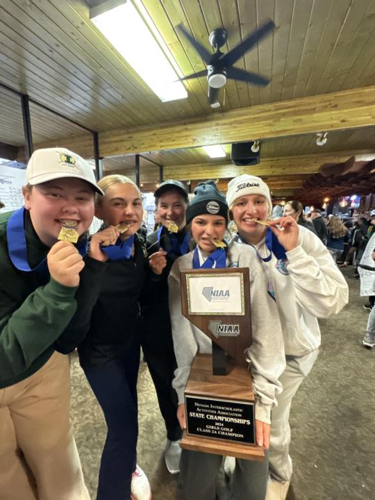 Girls Golf Team Takes the State Title