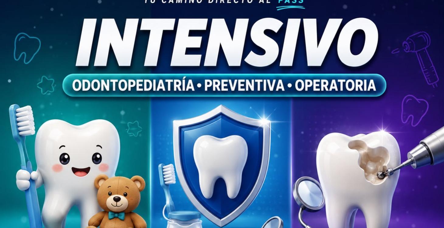 Intensivo Odontopediatria, Preventiva y Operatoria