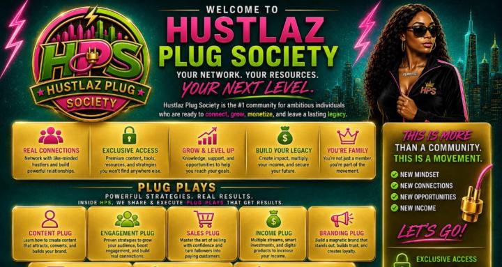 Hustlaz Plug Society