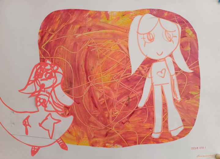 Mongolian kids art