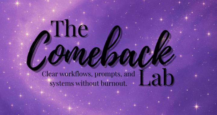 The Comeback Lab