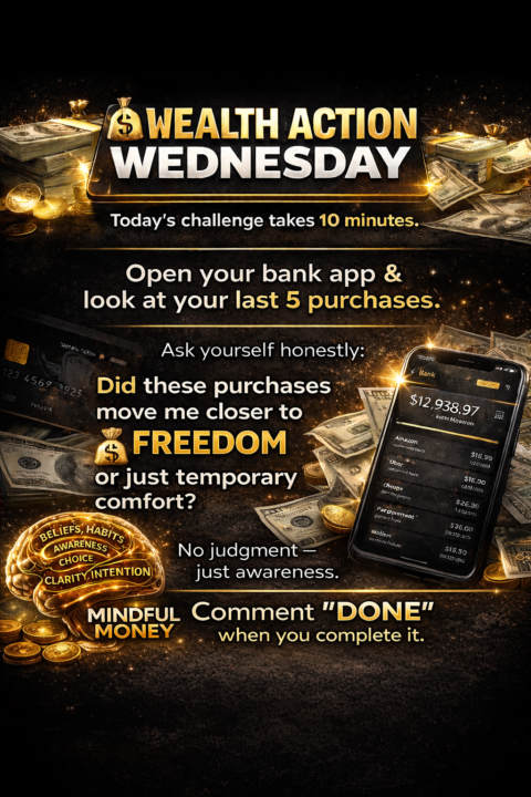 WEDNESDAY  Wealth Action