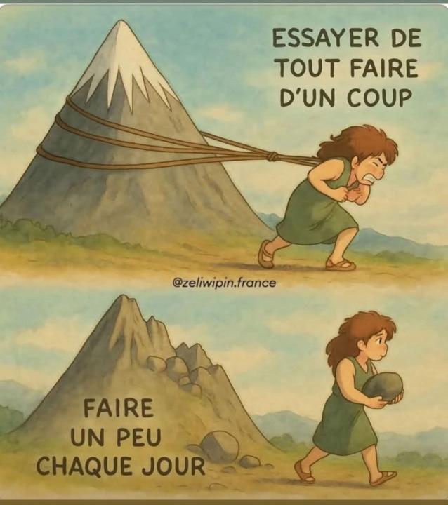 Petit à petit l'oiseau fait son Skool 😉