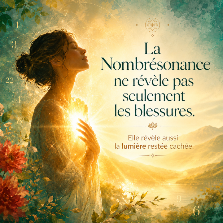 LA NOMBRESONANCE NE SERT PAS SEULEMENT A REPARER CE QUI A BLESSE.