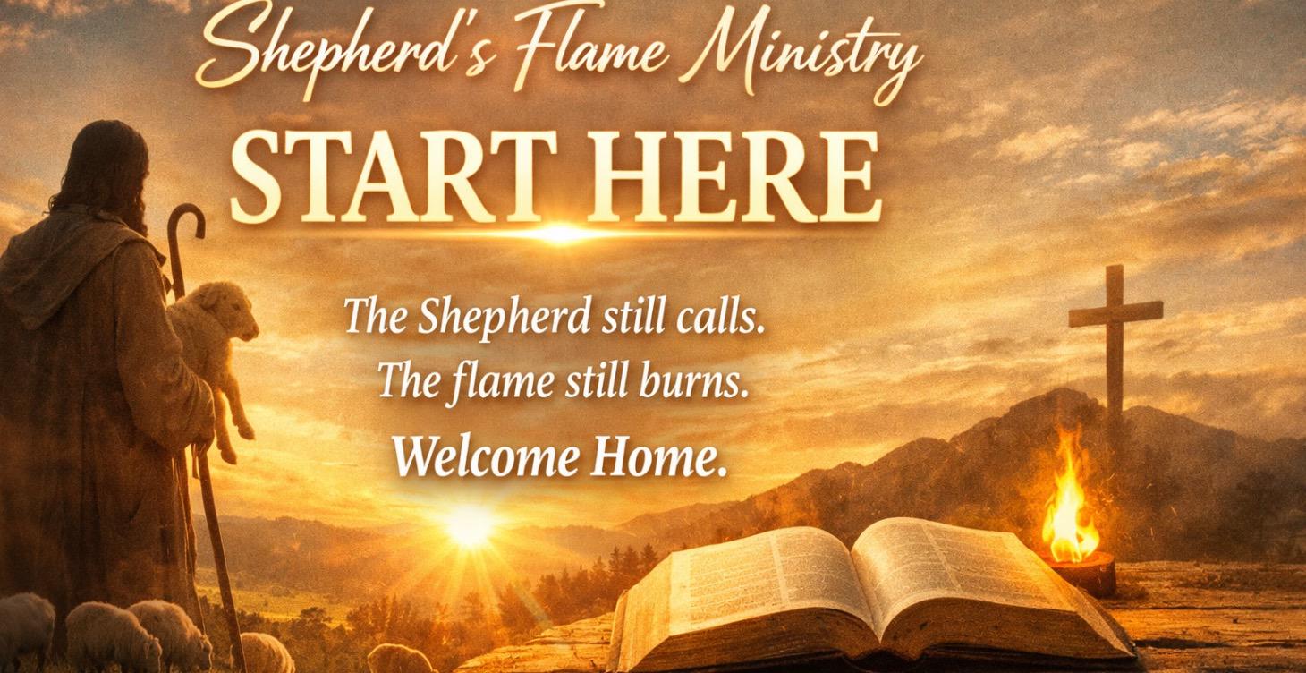 START HERE – Welcome to Shepherd’s Flame Ministry