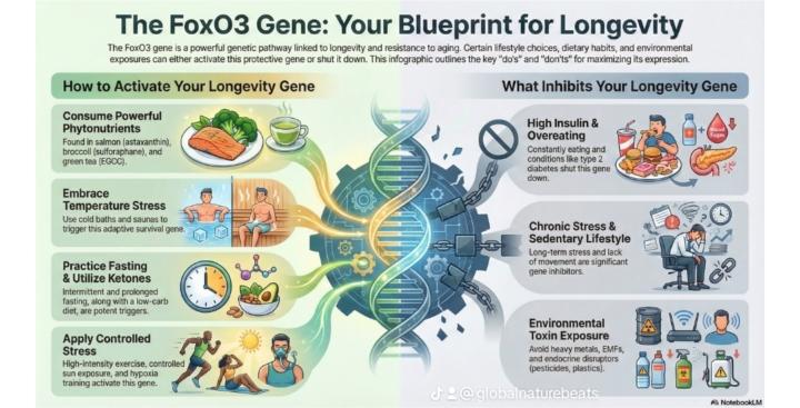 من السكر إلى الإصلاح الخلوي: طريق تنشيط FoxO3
