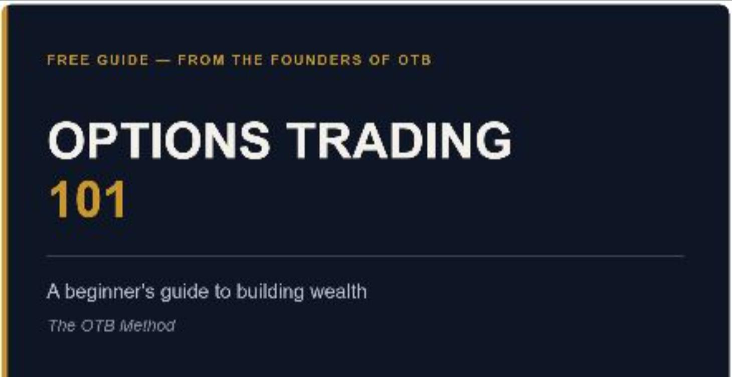 OPTIONS TRADING 101 A BEGINNER'S GUIDE TO BUILDING