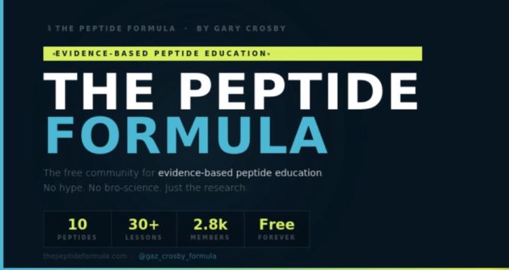The Peptide Formula