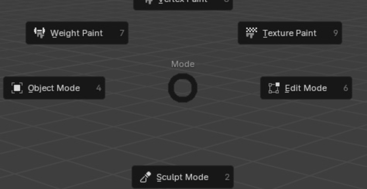 1. Object's modes - Reference