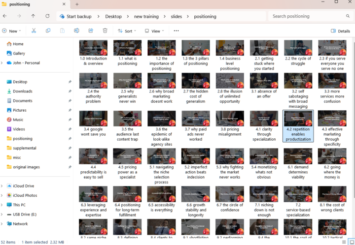 Training Update: Module 3 (Positioning) Release
