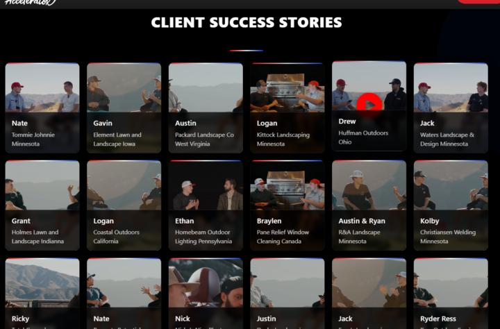 You MUST prioritize video testimonials!