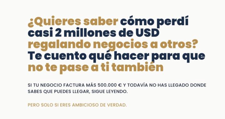 Negocios millonarios