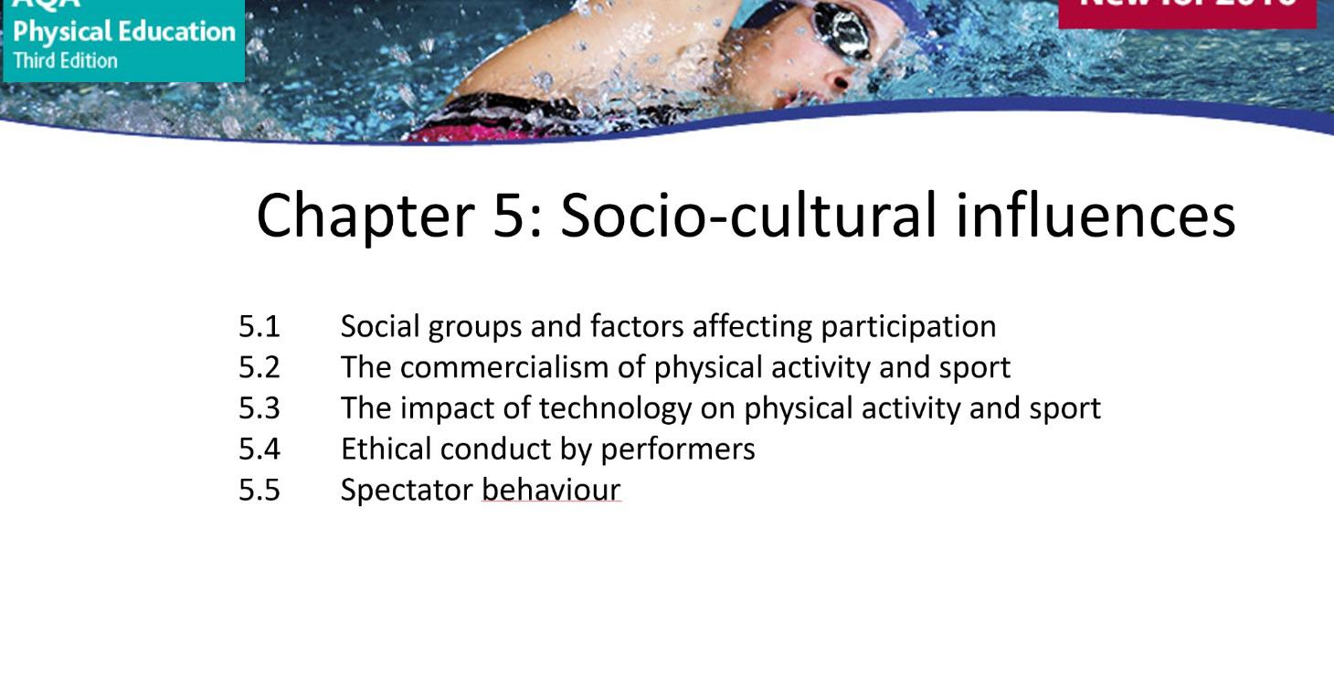 Chapter 5 Socio-cultural Influences