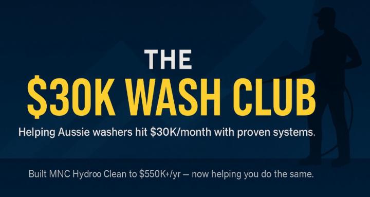 The $30K Wash Club