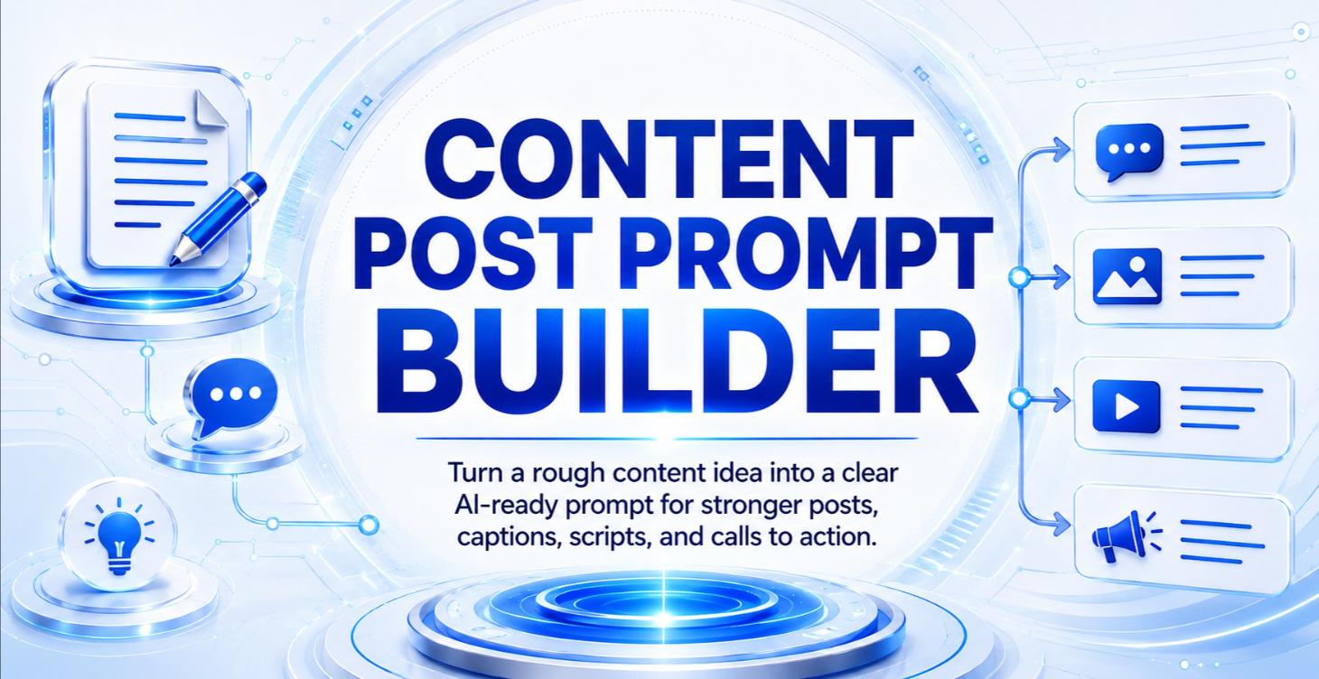 CONTENT POST PROMPT BUILDER