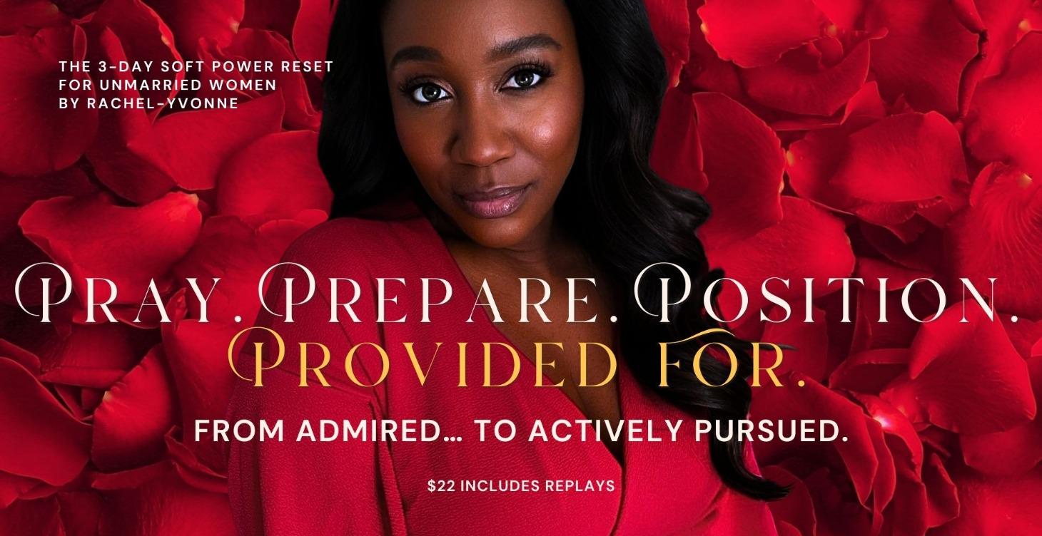 PRAY. PREPARE. POSITION. PROVIDED FOR.