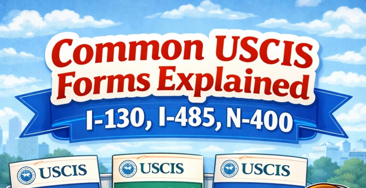 Common USCIS Forms Explained – I-130, I-485, N-400