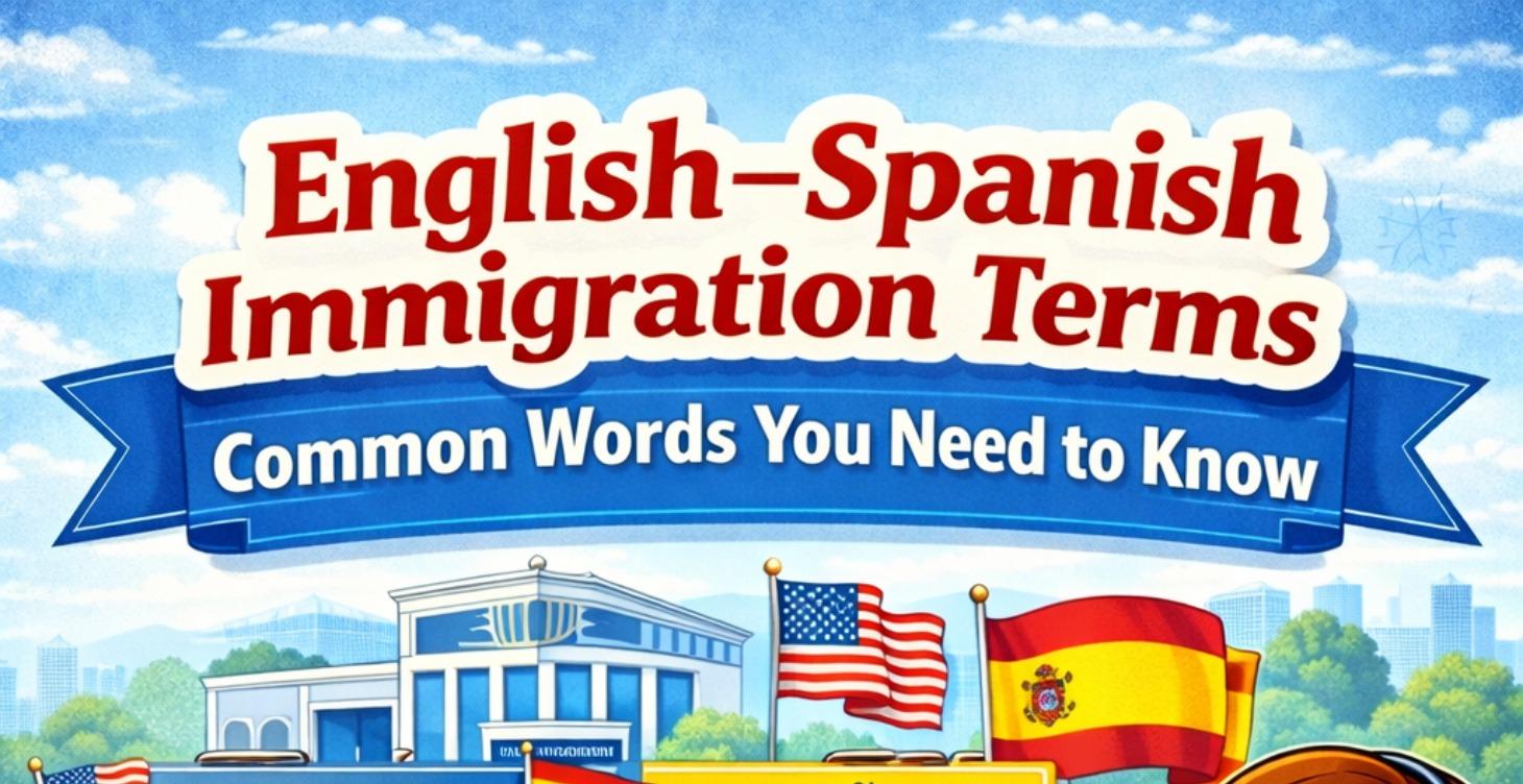 English–Spanish Immigration Terms –  You Must Know