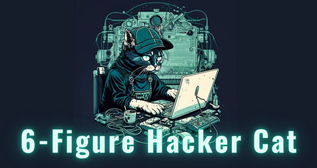 6Figure Hacker Cat Coding