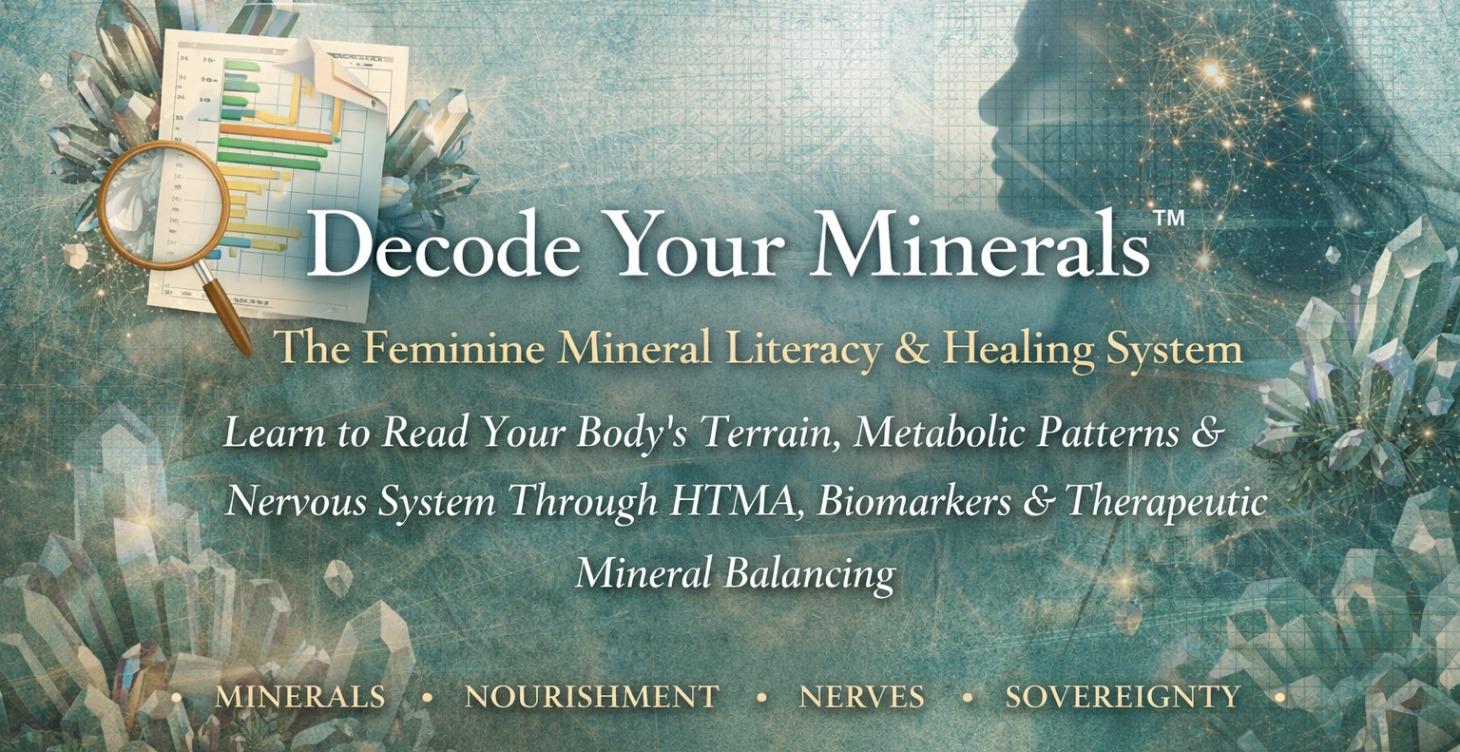 🜁 DECODE YOUR MINERALS™