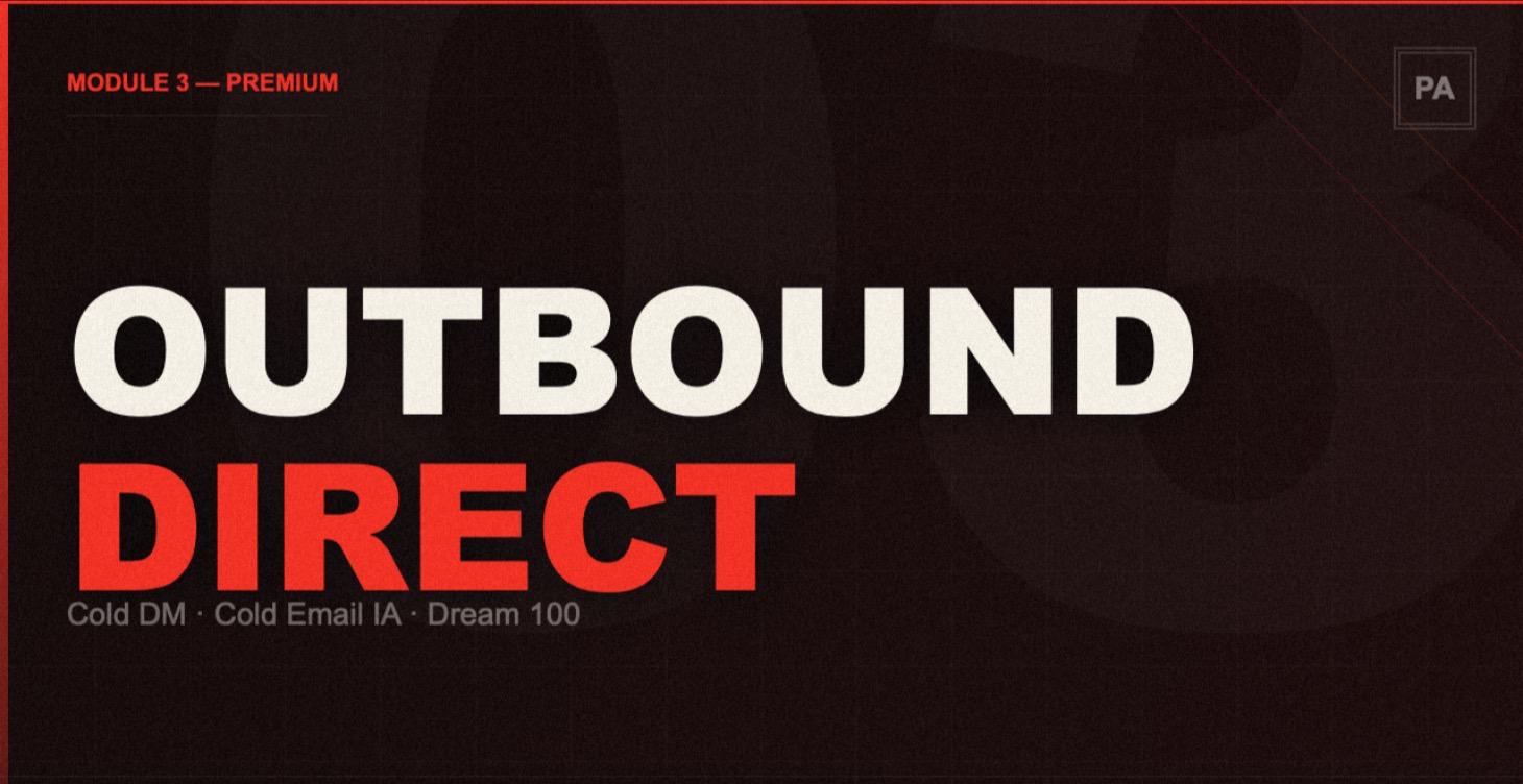 Module 3: Outbound direct