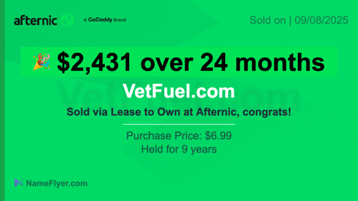Sold 2 domains! 💣