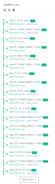 Portfolio Visitor Map in Atom
