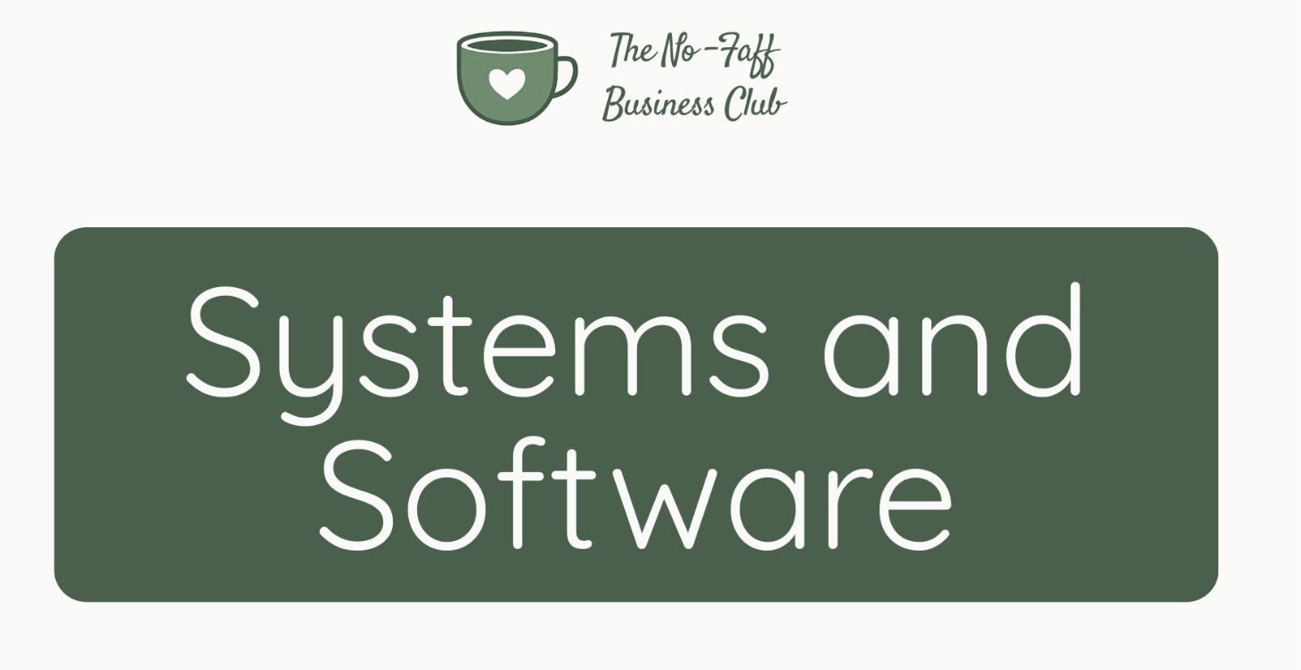 Systems, Apps and Software