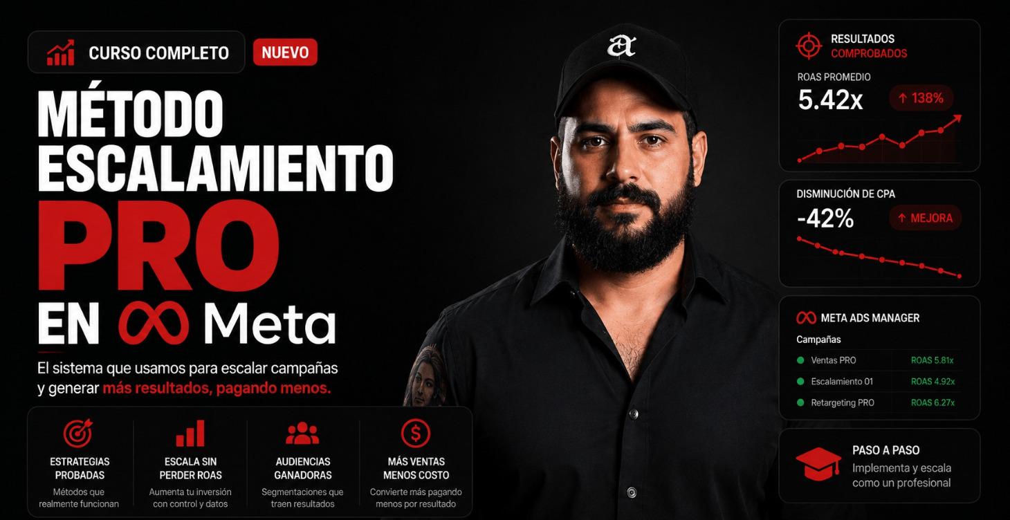 MÉTODO ESCALAMIENTO PRO EN META