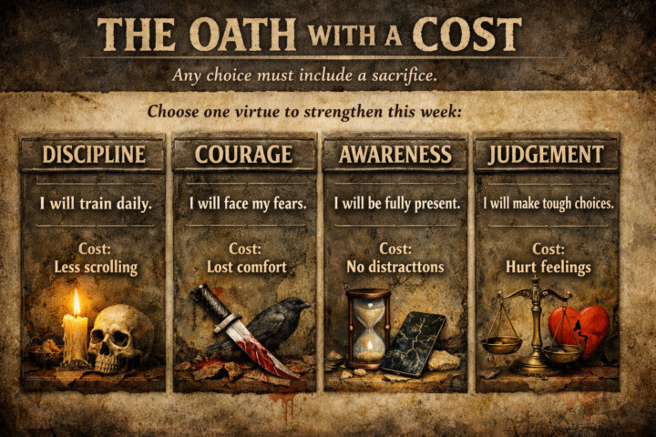 THE OATH WITH A COST