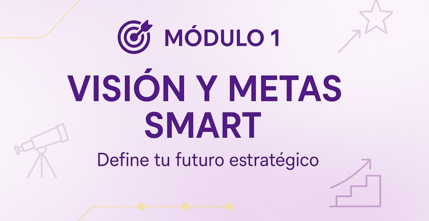 🎯 CREANDO MÓDULO 1: VISIÓN Y METAS SMART