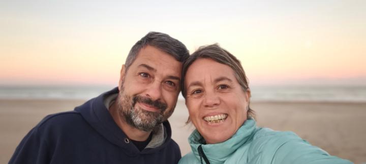 María Inés y Marcelo Larreluz