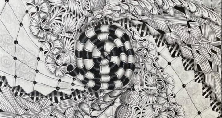Tangle Art with Edie