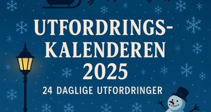 Utfordringskalenderen 2025
