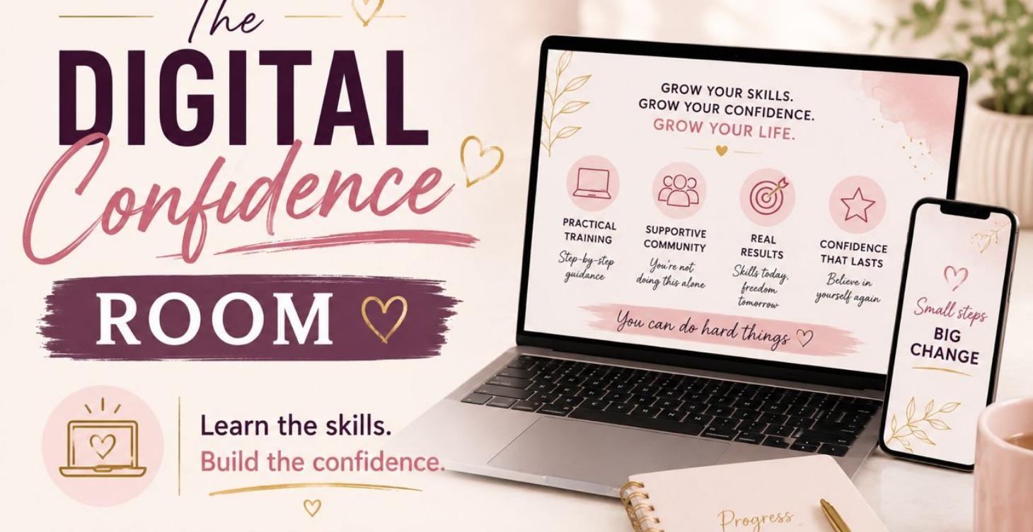 🌸 WELCOME TO THE DIGITAL CONFIDENCE ROOM 🌸