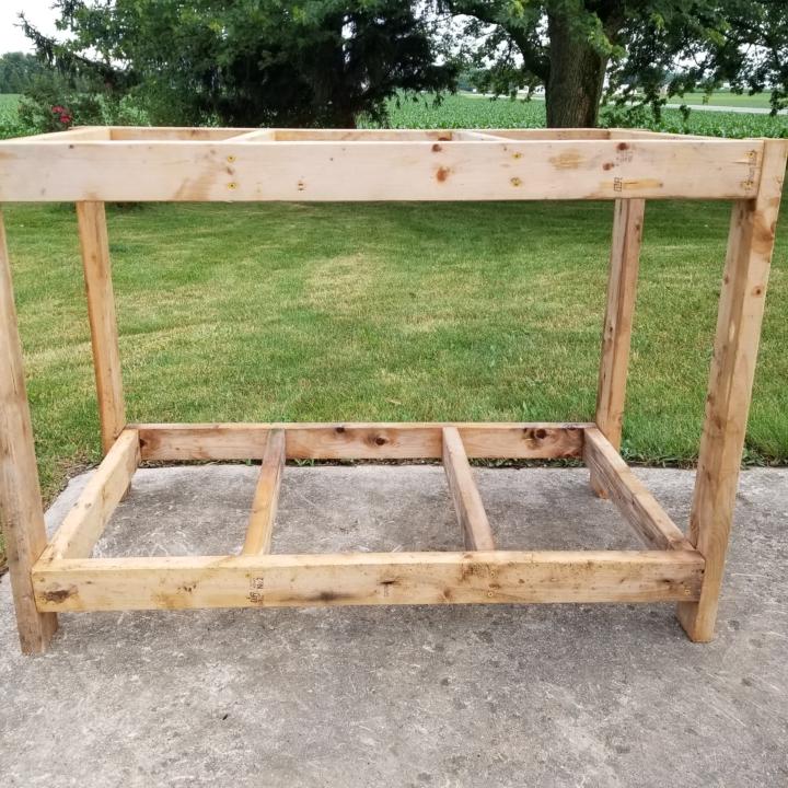 Microgreen and Seed Starting Bench