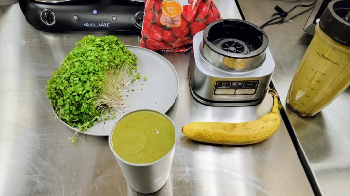 Microgreen Smoothie, Anyone? 