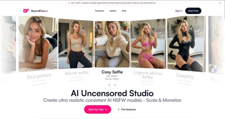 BEST AI FANVUE UNCENSORED APP