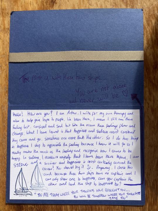 NEW Challenge - Letters of hope 