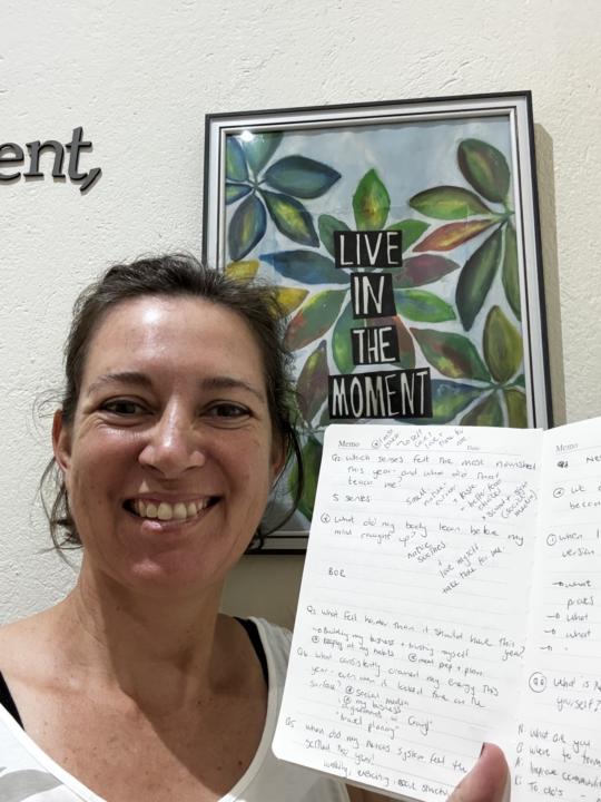 Live in the Moment… and Pause to Review the Past