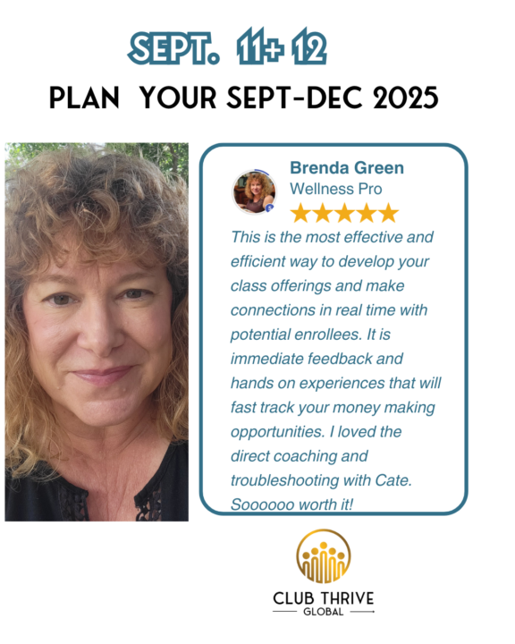 Your Next 4 Months: CLUB HERO Planning Workshop (Save the Date)