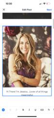 Jessica Dating a widower