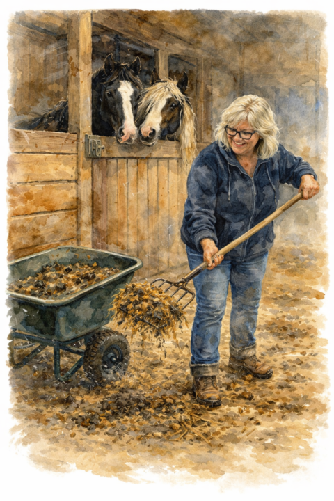 Not sure why I’m smiling!!!