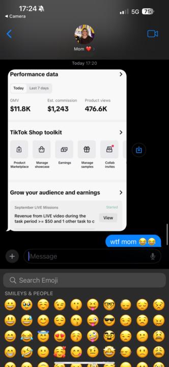 $1,243 in 1 day!