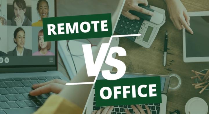 🏠 🏢 Remote Job X Office job