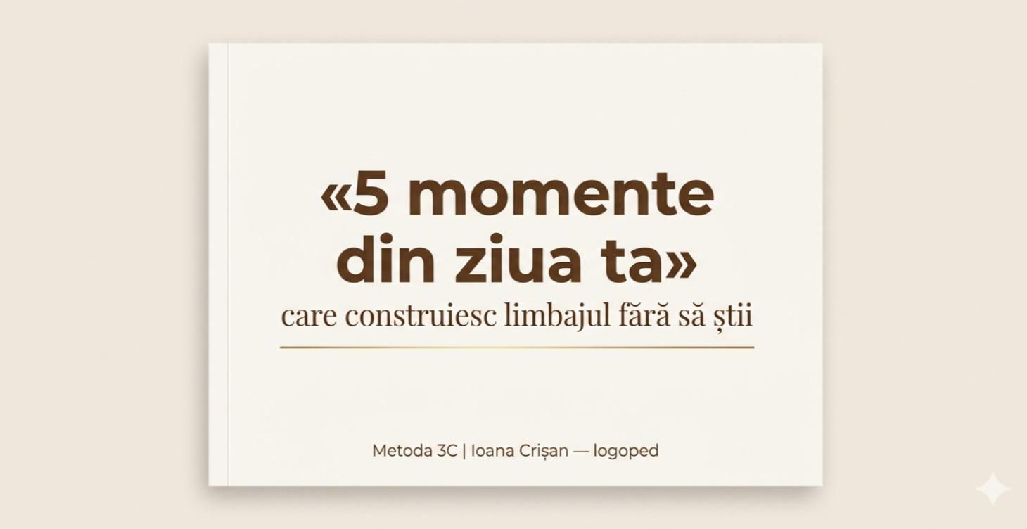 GHID 5 momente care construiesc limbajul