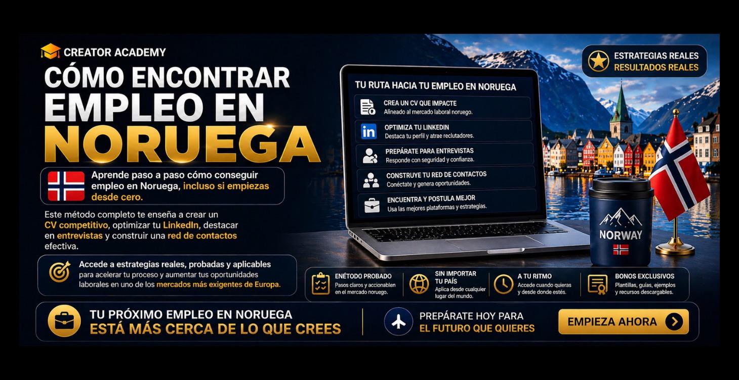 ENCONTRAR EMPLEO EN NORUEGA