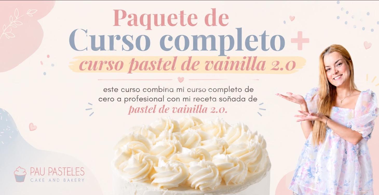 PAQUETE 1.0 - PASTELES DE VAINILLA