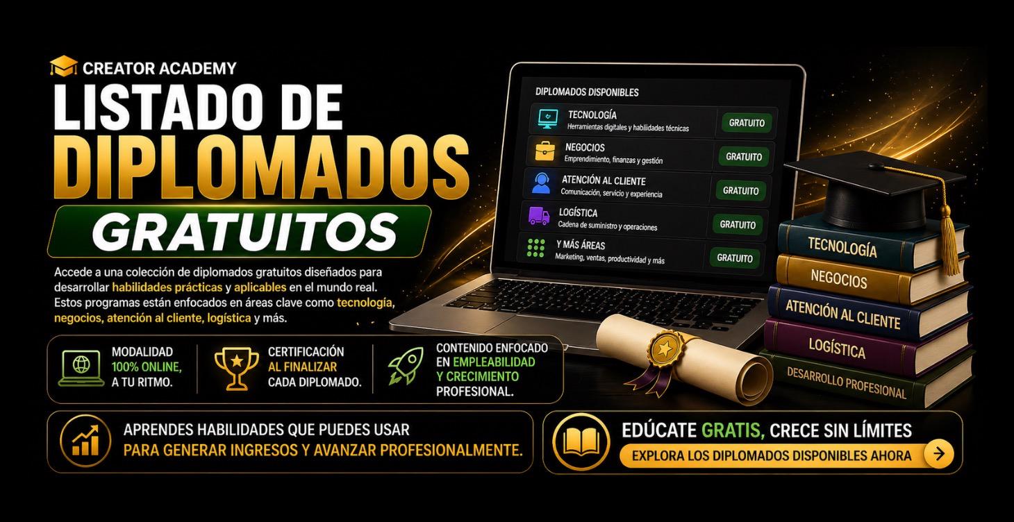 LISTADO DE DIPLOMADOS GRATUITOS