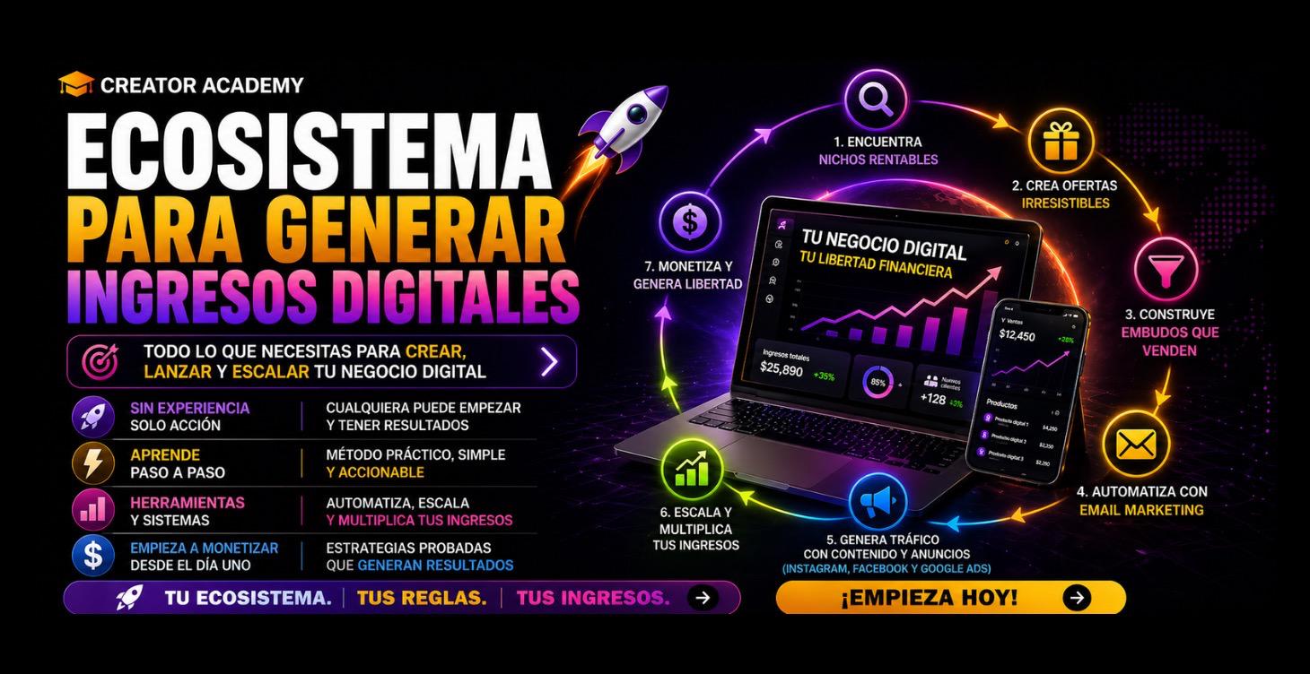 GENERAR INGRESOS DIGITALES